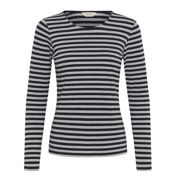 Part Two - PART TWO - NEMAJASPW | T-SHIRT DARK NAVY STR