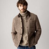 Mos Mosh Gallery - Mos Mosh - Warren tweed jacket | Overshirt Chocolate Brown Mos Mosh Gallery - Mos Mosh - Warren tweed jacket | Overshirt Chocolate Brown