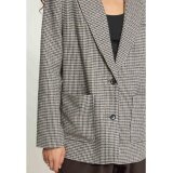 ICHI ( Dame ) - ICHI - IHLUBANA | BLAZER GREY CHECK ICHI ( Dame ) - ICHI - IHLUBANA | BLAZER GREY CHECK