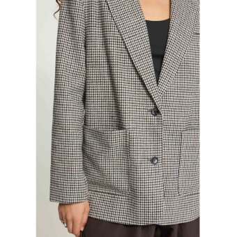 ICHI ( Dame ) - ICHI - IHLUBANA | BLAZER GREY CHECK