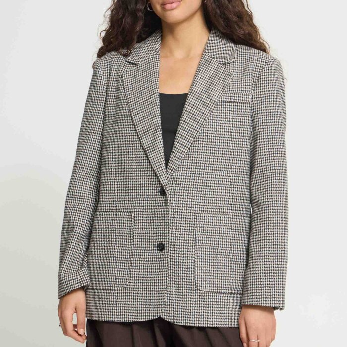 ICHI ( Dame ) - ICHI - IHLUBANA | BLAZER GREY CHECK