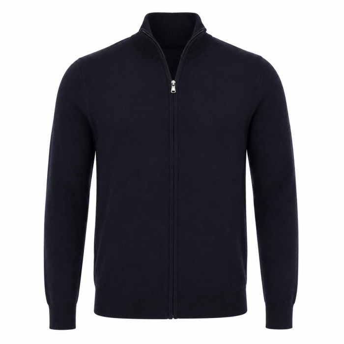 Limited Edition - Limited Edition - Wool zip | Cardigan Navy
