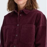 Pulz Jeans ( Dame ) - PULZ - PZSALLY LS | FLØJLS SKJORTE WINETASTI Pulz Jeans ( Dame ) - PULZ - PZSALLY LS | FLØJLS SKJORTE WINETASTI