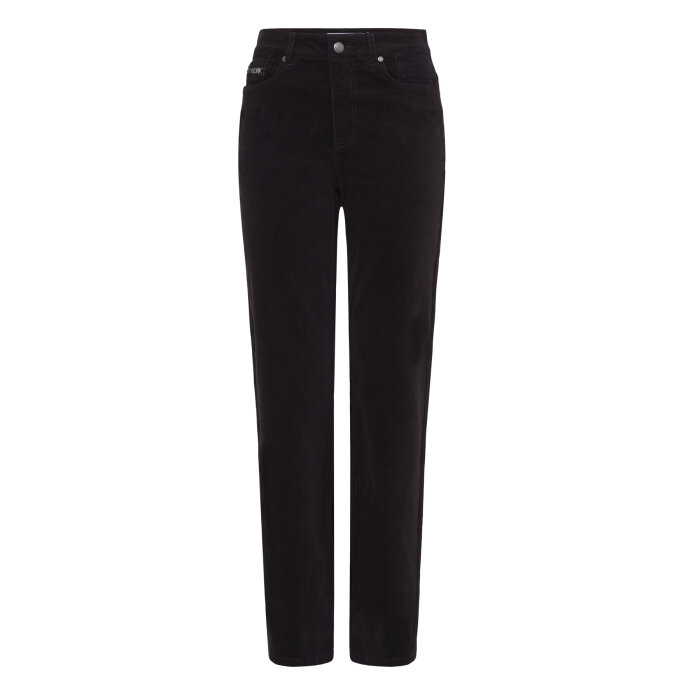 Pulz Jeans ( Dame )  - PULZ - PZSALLY PA | FLØJLS BUKSER ESPRESSO