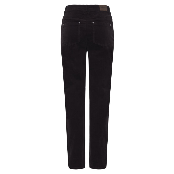 Pulz Jeans ( Dame )  - PULZ - PZSALLY PA | FLØJLS BUKSER ESPRESSO