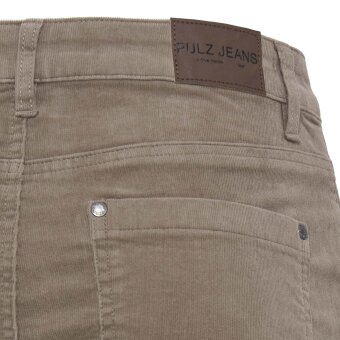 Pulz Jeans ( Dame )  - PULZ - PZSALLY | FLØJLS BUKSER WALNUT