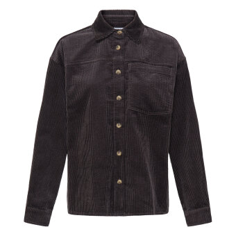 Pulz Jeans ( Dame )  - PULZ - PZESSY | FLØJLS OVERSHIRT ESPRESSO
