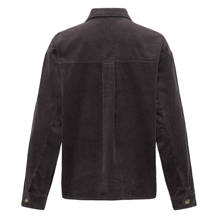 Pulz Jeans ( Dame )  - PULZ - PZESSY | FLØJLS OVERSHIRT ESPRESSO
