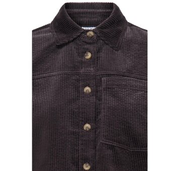 Pulz Jeans ( Dame )  - PULZ - PZESSY | FLØJLS OVERSHIRT ESPRESSO