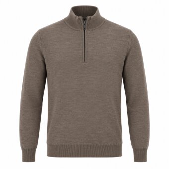 Limited Edition - Limited Edition - Yarn 1/2 Zip | Strik Brown