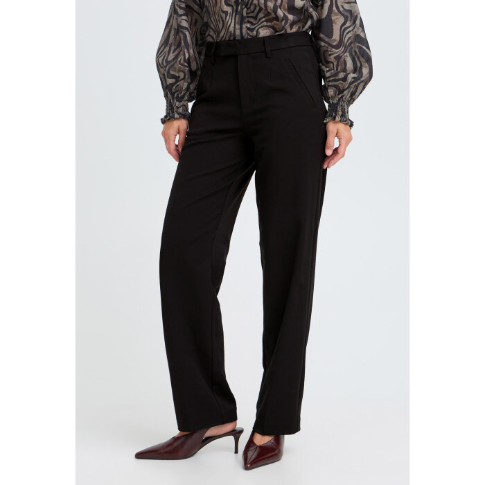 Pulz Jeans ( Dame )  - PULZ - PZLEONORA | BUKSER BLACK BEAUTY
