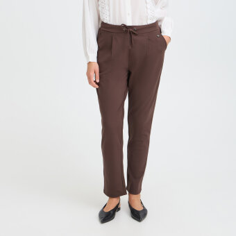 FRANSA - FRANSA - FRZASTRETCH 1 PANTS | BUKSER HOT FUDGE