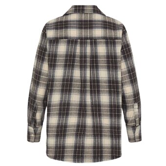Pulz Jeans ( Dame )  - PULZ - PZKAMMA OVERSIZED | SKJORTE BEIGE ESPR