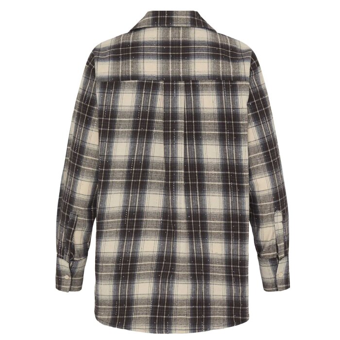 Pulz Jeans ( Dame )  - PULZ - PZKAMMA OVERSIZED | SKJORTE BEIGE ESPR
