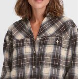 Pulz Jeans ( Dame ) - PULZ - PZKAMMA OVERSIZED | SKJORTE BEIGE ESPR Pulz Jeans ( Dame ) - PULZ - PZKAMMA OVERSIZED | SKJORTE BEIGE ESPR