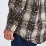 Pulz Jeans ( Dame ) - PULZ - PZKAMMA OVERSIZED | SKJORTE BEIGE ESPR Pulz Jeans ( Dame ) - PULZ - PZKAMMA OVERSIZED | SKJORTE BEIGE ESPR