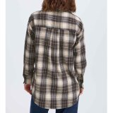Pulz Jeans ( Dame ) - PULZ - PZKAMMA OVERSIZED | SKJORTE BEIGE ESPR Pulz Jeans ( Dame ) - PULZ - PZKAMMA OVERSIZED | SKJORTE BEIGE ESPR