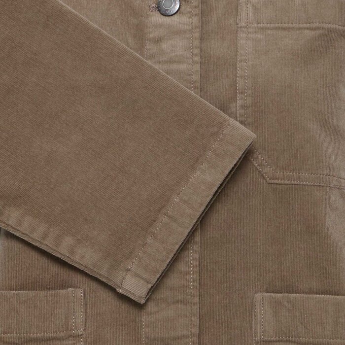 Pulz Jeans ( Dame )  - PULZ - PZSALLY CASUAL JACKET | FLØJLSJAKKE WALNUT