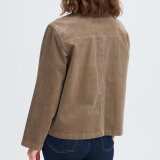 Pulz Jeans ( Dame ) - PULZ - PZSALLY CASUAL JACKET | FLØJLSJAKKE WALNUT Pulz Jeans ( Dame ) - PULZ - PZSALLY CASUAL JACKET | FLØJLSJAKKE WALNUT