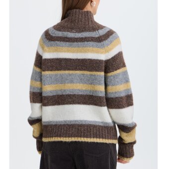 Pulz Jeans ( Dame )  - PULZ - PZGEORGIE | CARDIGAN DARK BROWN