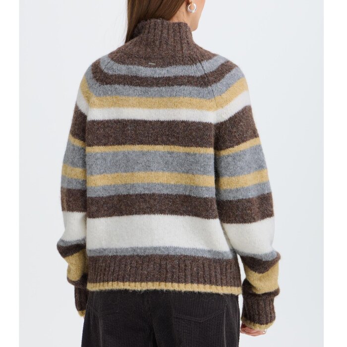 Pulz Jeans ( Dame )  - PULZ - PZGEORGIE | CARDIGAN DARK BROWN