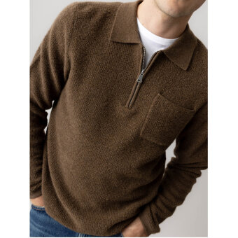 Mos Mosh Gallery - Mos Mosh - Ryan soft pullover | Strik Toasted Coconut