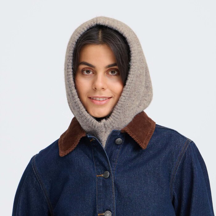 FRANSA - FRANSA - FRINGA BALACLAVA | HUE DRIFTWOOD ME