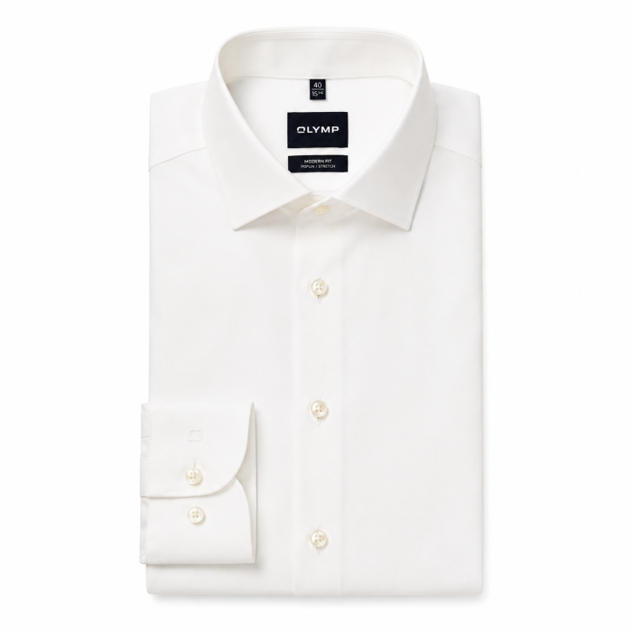 Olymp - Olymp - 139924 01 | Luxor Modern Fit Skjorte Ecru