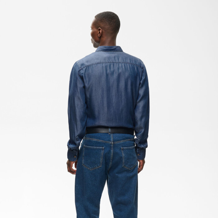 Matinique - Matinique - Marc shirt | Denim Skjorte Washed Denim