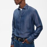 Matinique - Matinique - Marc shirt | Denim Skjorte Washed Denim Matinique - Matinique - Marc shirt | Denim Skjorte Washed Denim