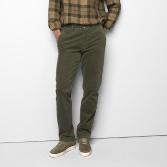 Meyer - Meyer - M5 Move pants 6598 28 | Fløjls Chino Green