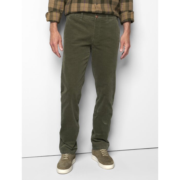 Meyer - Meyer - M5 Move pants 6598 28 | Fløjls Chino Green