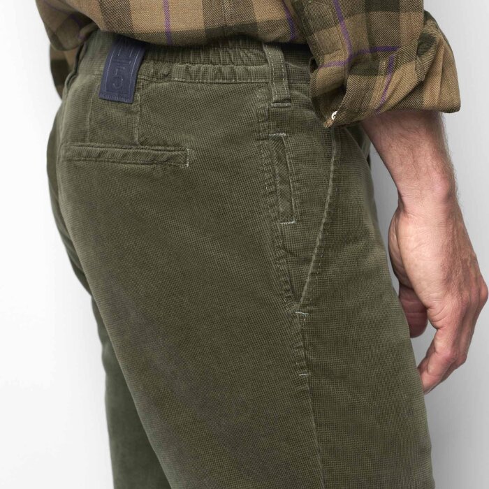 Meyer - Meyer - M5 Move pants 6598 28 | Fløjls Chino Green