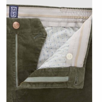 Meyer - Meyer - M5 Move pants 6598 28 | Fløjls Chino Green