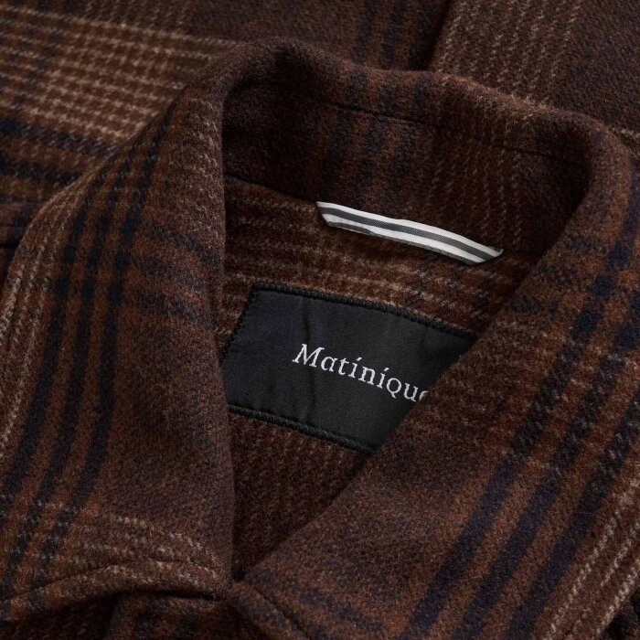 Matinique - Matinique - Elijah coat | Uldfrakke Chocolate Torte