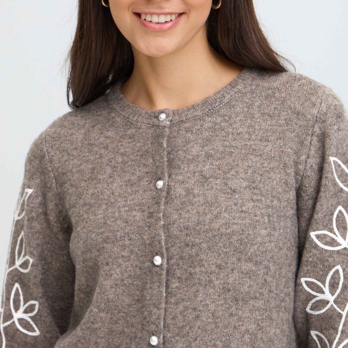 FRANSA - FRANSA - FRELLEN | CARDIGAN DRIFTWOOD