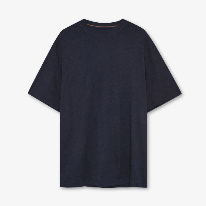 Signal - Signal - EddySI Tee | T-shirt Mid Blue Melange
