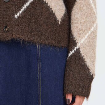 FRANSA - FRANSA - FRCHARLEEN | CARDIGAN HOT FUDGE