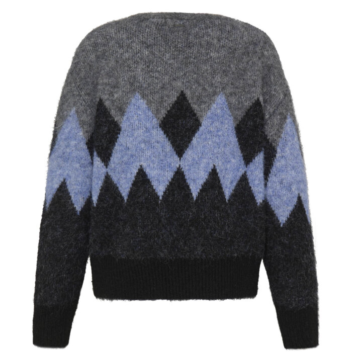 Pulz Jeans ( Dame )  - PULZ - PZESTEL | STRIK GREY MELANGE