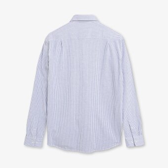 Signal - Signal - ScottSI Oxford Shirt | Skjorte Blue Calm stripe