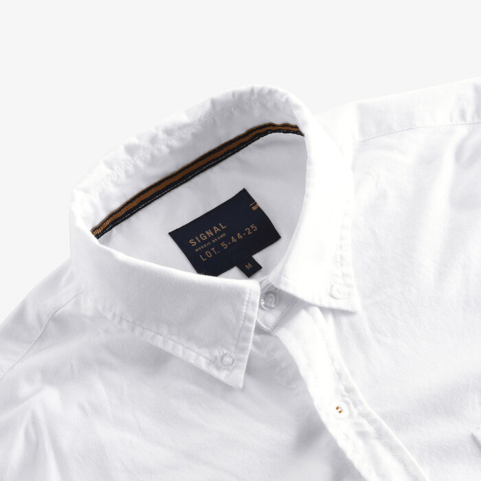 Signal - Signal - ScottSI Oxford Shirt | Skjorte White