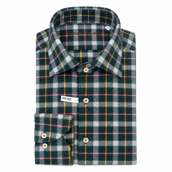 Limited Edition - Limited edition - Brushed check shirt | Skjorte Green
