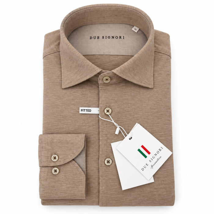 Limited Edition - Due Signori - Jersey shirt | Skjorte Beige