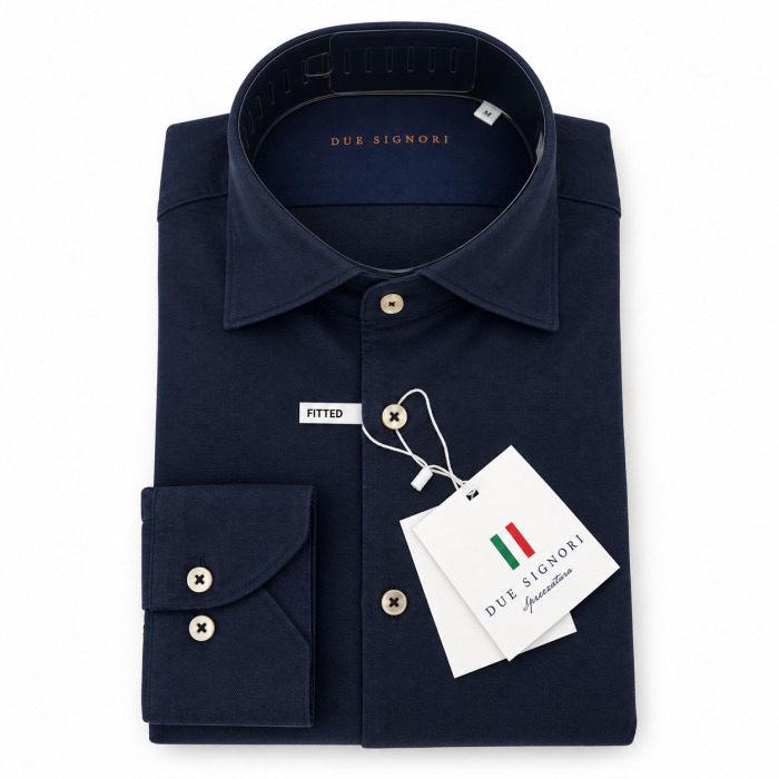 Limited Edition - Due Signori - Jersey shirt | Skjorte Navy