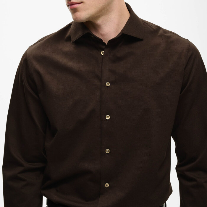 Matinique - Matinique - Marc shirt | Skjorte Turkish Coffee