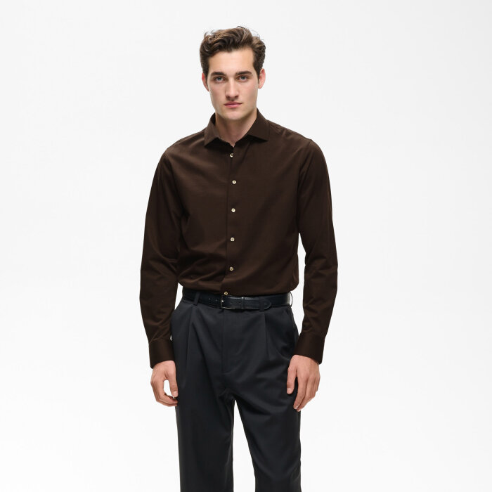 Matinique - Matinique - Marc shirt | Skjorte Turkish Coffee