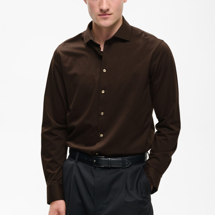Matinique - Matinique - Marc shirt | Skjorte Turkish Coffee