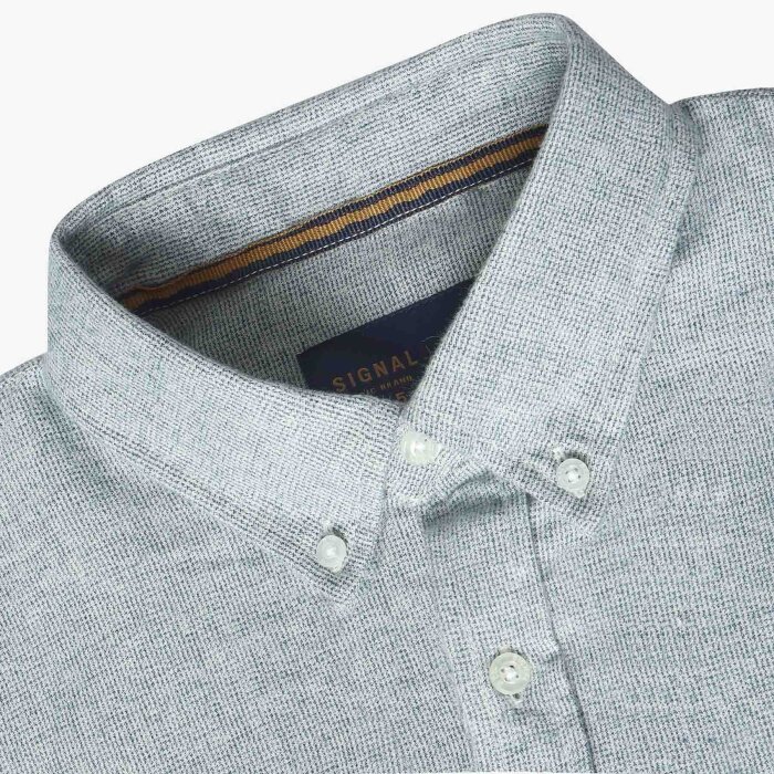 Signal - Signal - Mitch melange shirt | Skjorte Blue Dipper