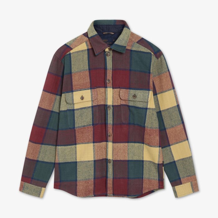 Signal - Signal - Jeppe check shirt | Overshirt Rusty Red Check