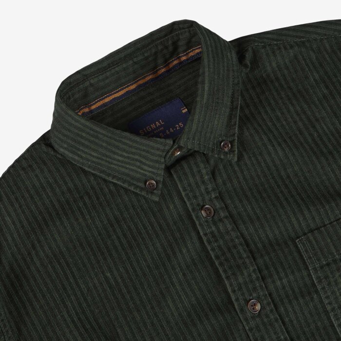 Signal - Signal - Mull printed cord shirt | Skjorte Beluga